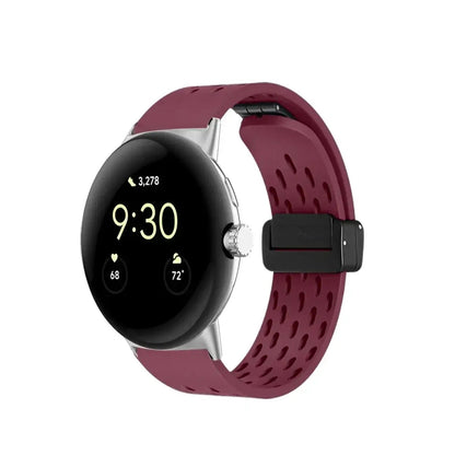 Google Pixel Silicone Band - Breathable With Magnetic Clasp BandsCo Straps