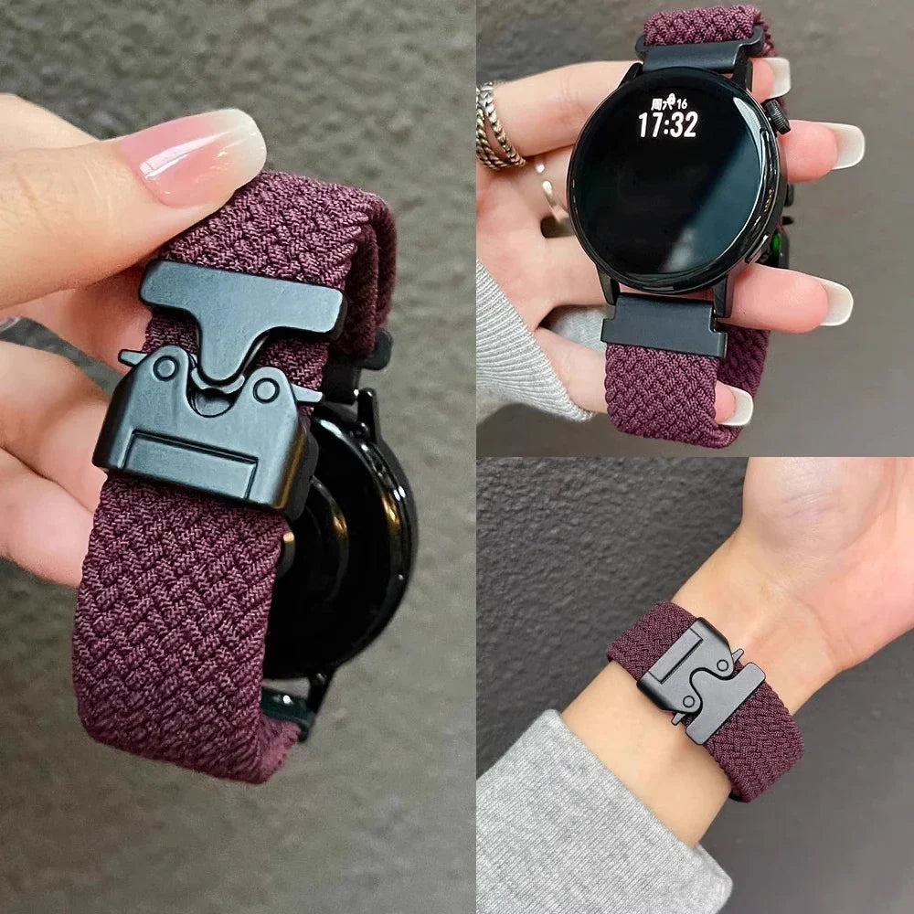 COROS Nylon Braided Watch Bands Replacement Unisex Strap BandsCo Straps