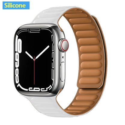 Apple Watch Leather Band - Premium Magnetic Loop Strap BandsCo Straps