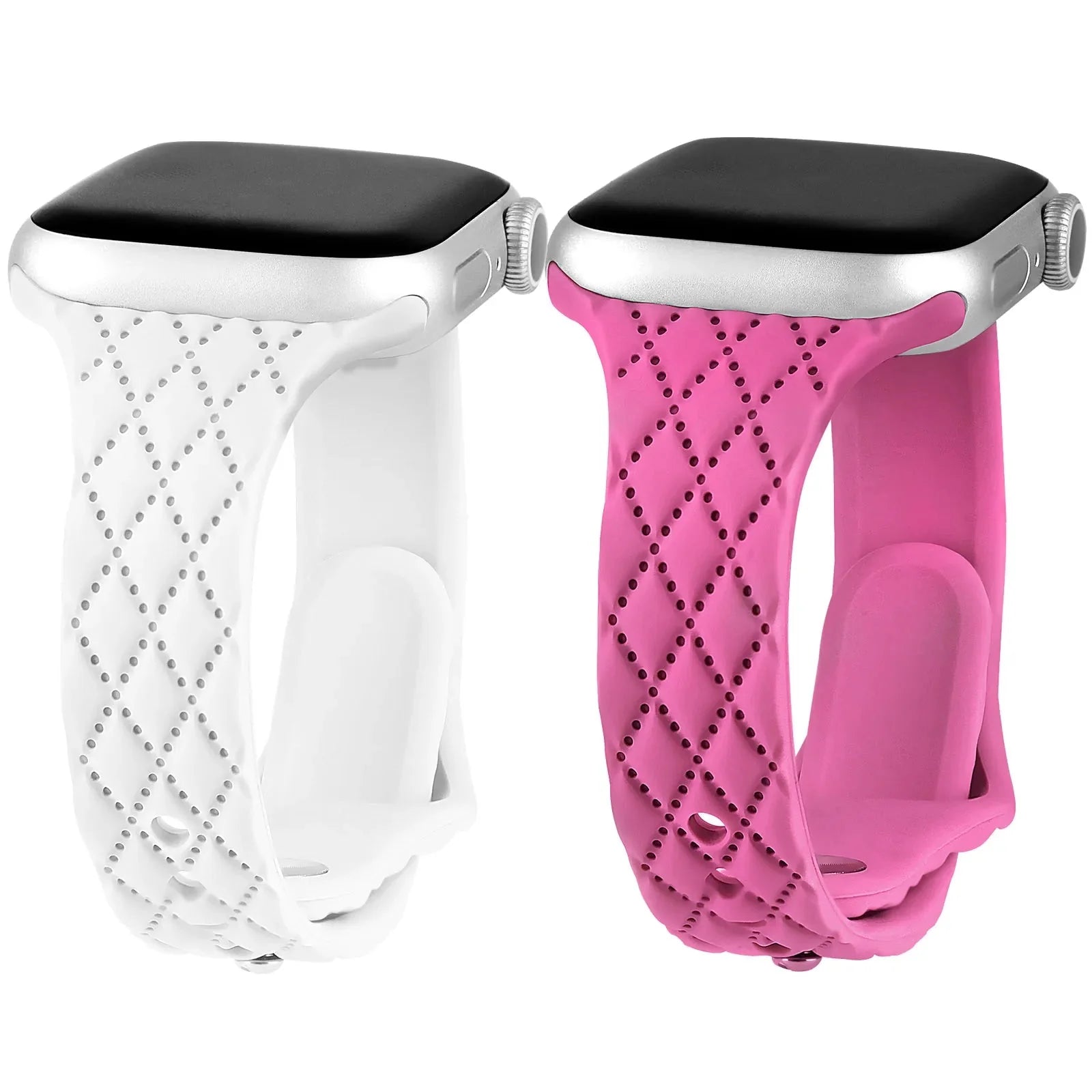 Apple Watch Silicone Strap - Slim Engraved Comfort Fit BandsCo Straps