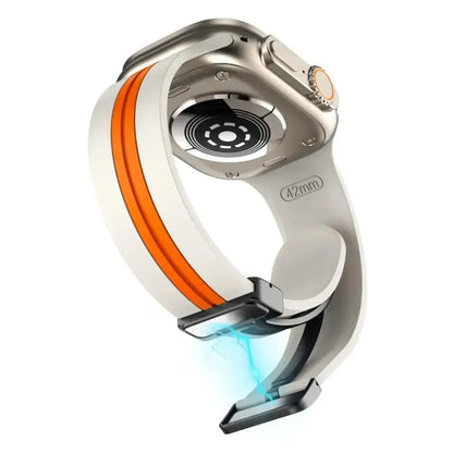 Apple Watch Silicone Strap - Durable Magnetic Closure Design BandsCo Straps