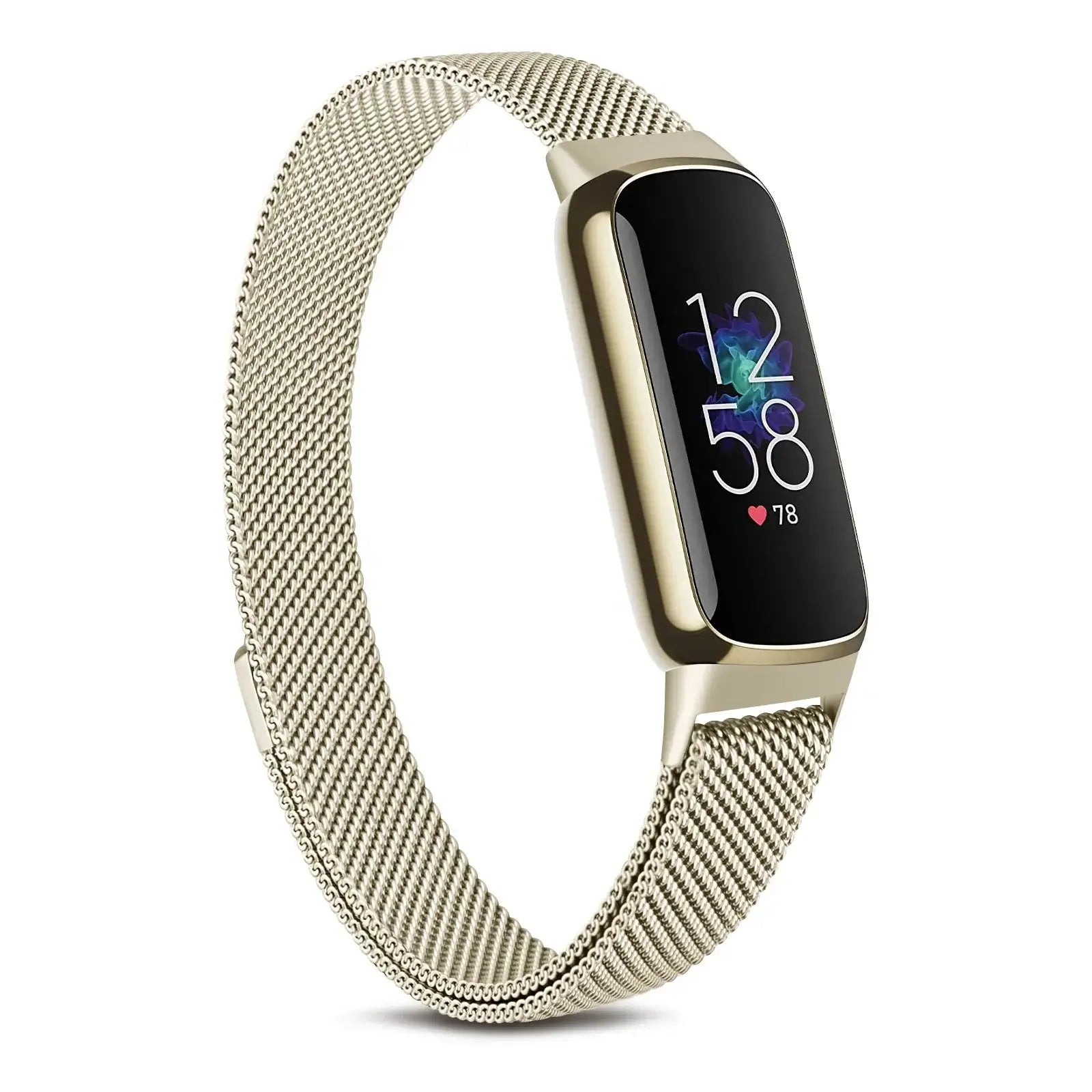 Fitbit Luxe Steel Magnetic Band - Elegant Mesh Design BandsCo Straps
