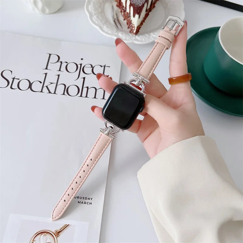 Apple Watch Genuine Leather Strap - Classic Durable Design BandsCo Straps