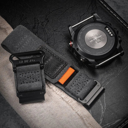 Leather Loop Velcro Garmin Straps - Quickfit BandsCo Straps