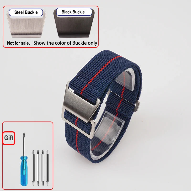 COROS Elastic Nylon Watch Band Universal Fit Parachute Style BandsCo Straps
