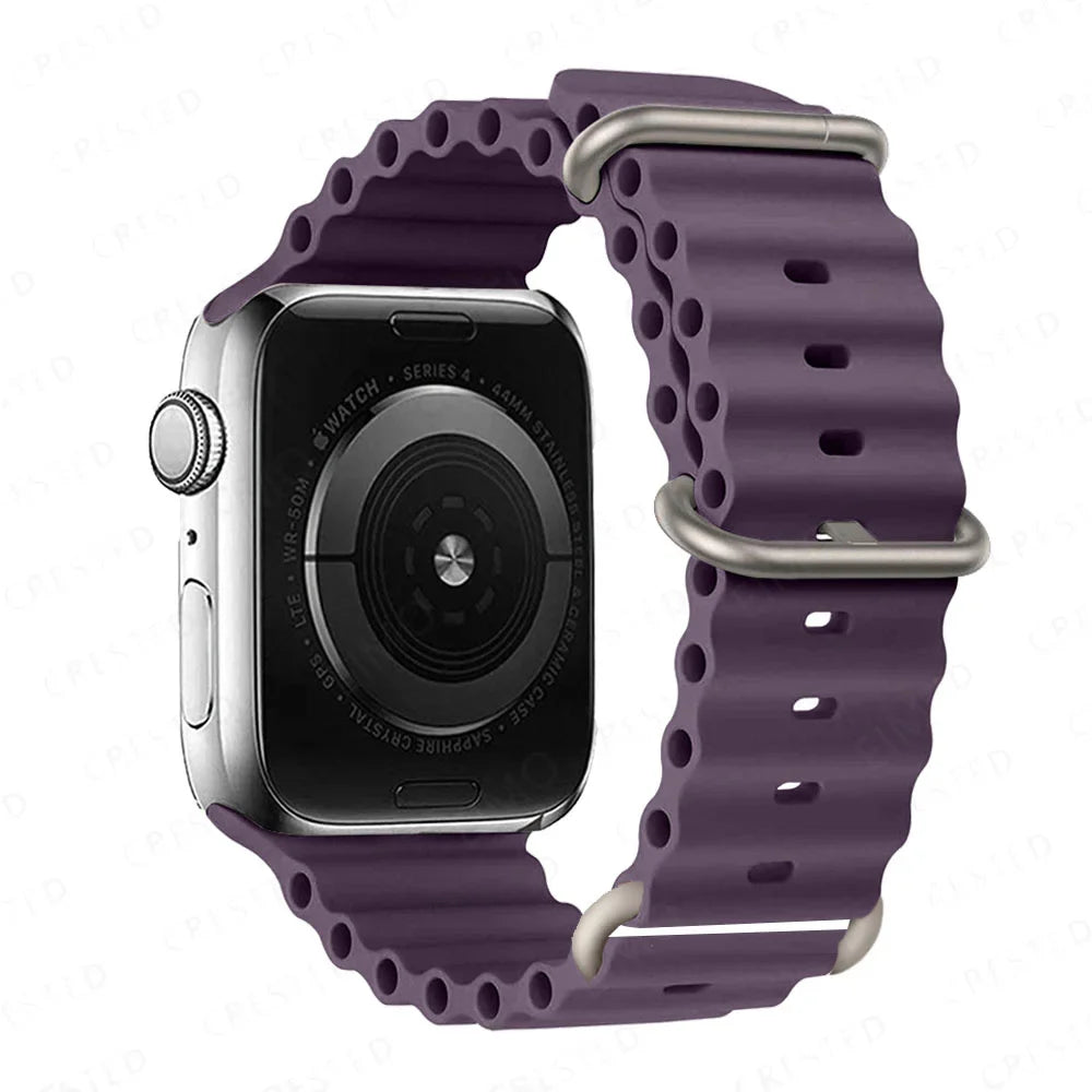 Apple Watch Silicone Strap - Waterproof and Breathable Band BandsCo Straps