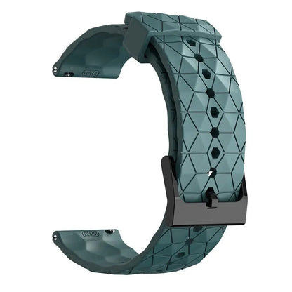 COROS Bands Silicone Sport Watch Strap Football Pattern Unisex Waterproof BandsCo Straps