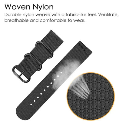COROS Nylon Sport Watch Bands - Nylon Strap with Stainless Buckle BandsCo Straps