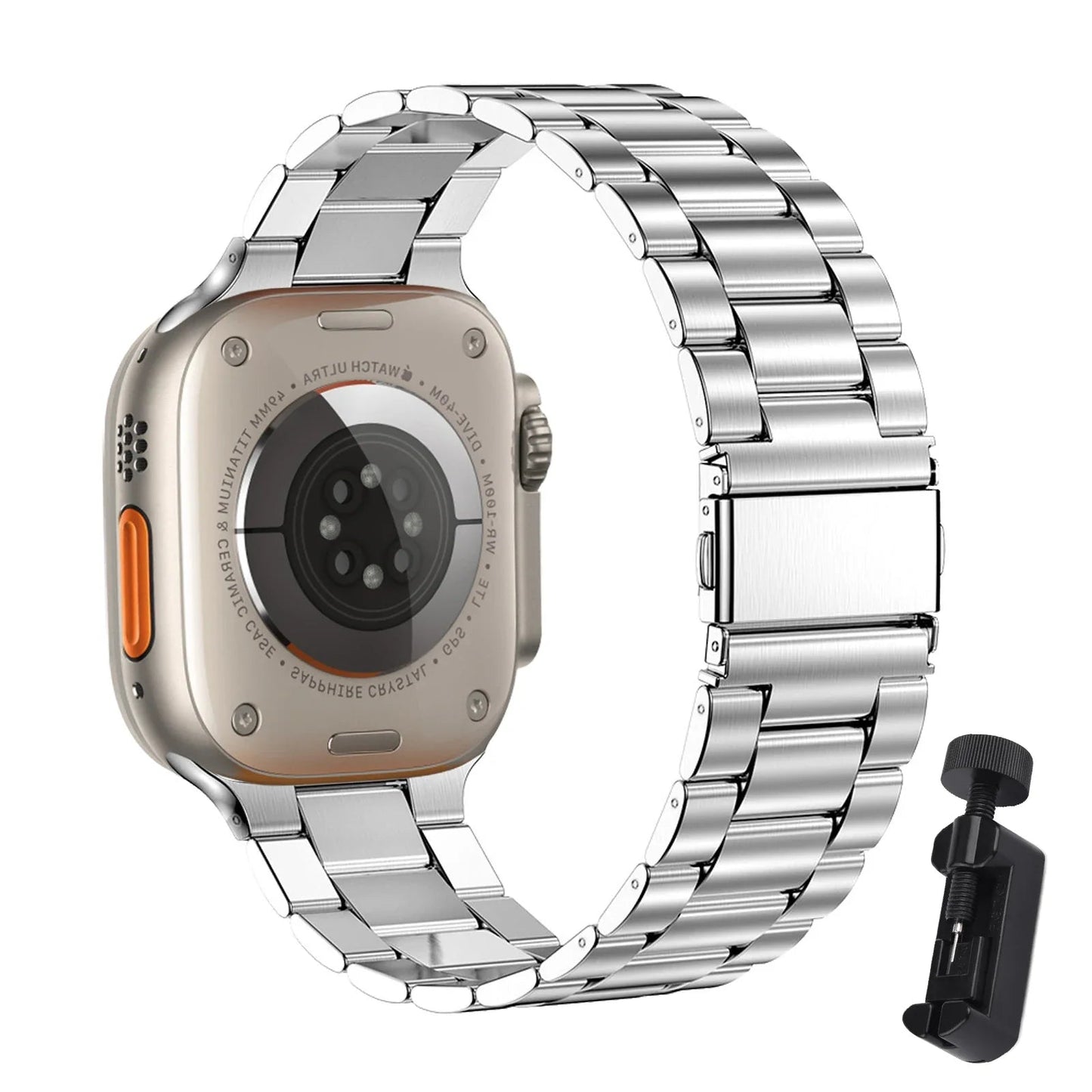 Apple Watch Stainless Steel Band - Premium Metal Bracelet BandsCo Straps