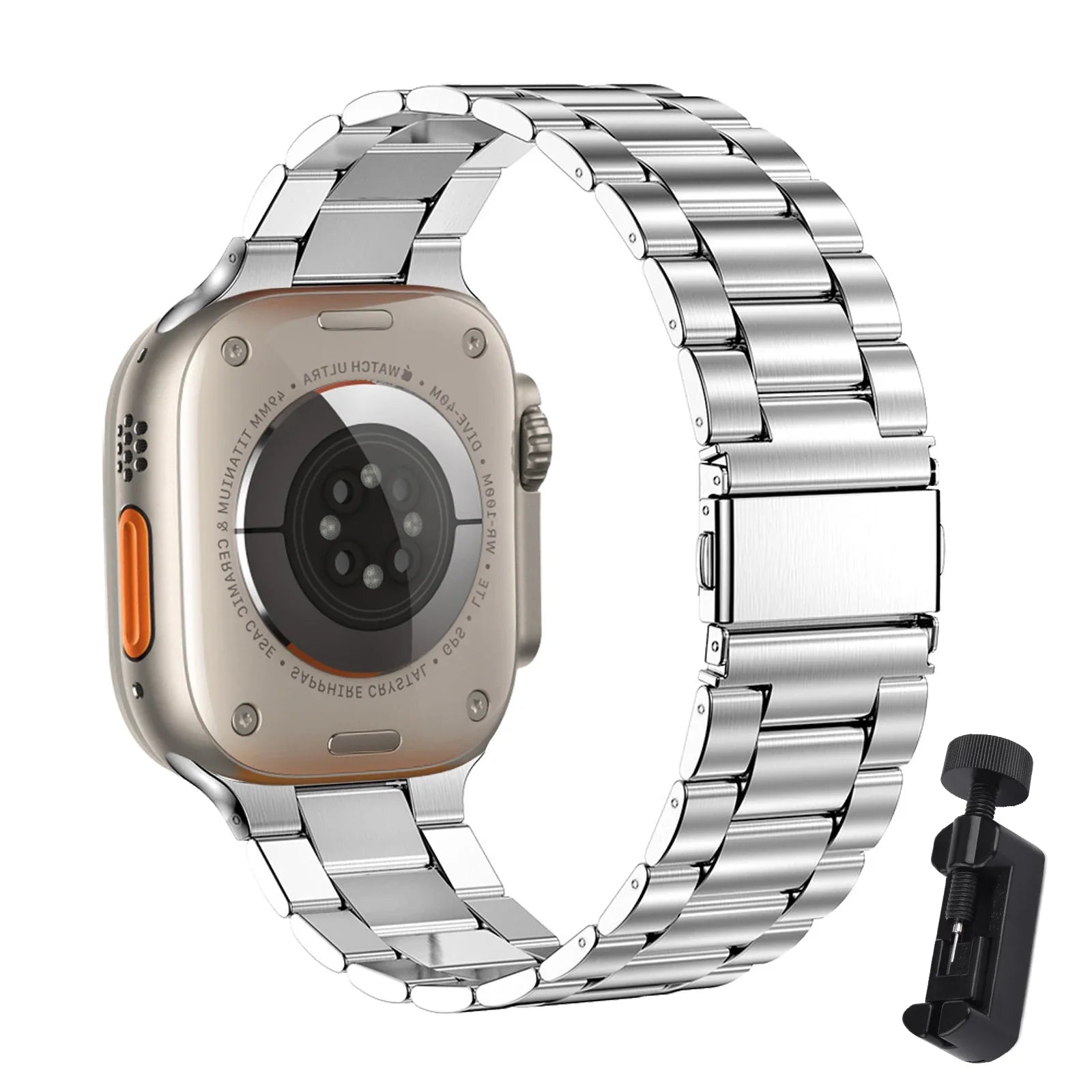 Apple Watch Stainless Steel Band - Premium Metal Bracelet BandsCo Straps
