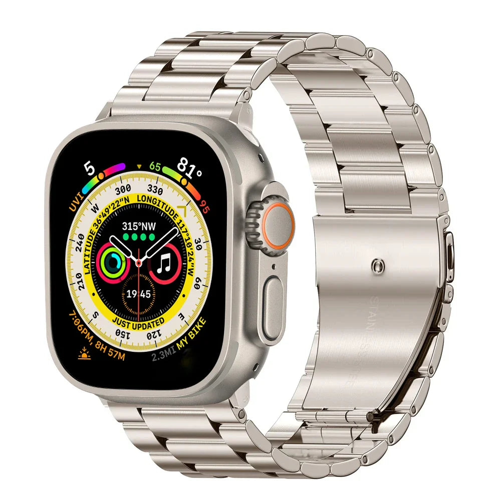 Apple Watch Stainless Steel Band - Premium Metal Bracelet BandsCo Straps