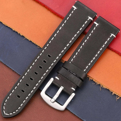 Suunto Leather Band - Durable Stylish Genuine Comfort BandsCo Straps