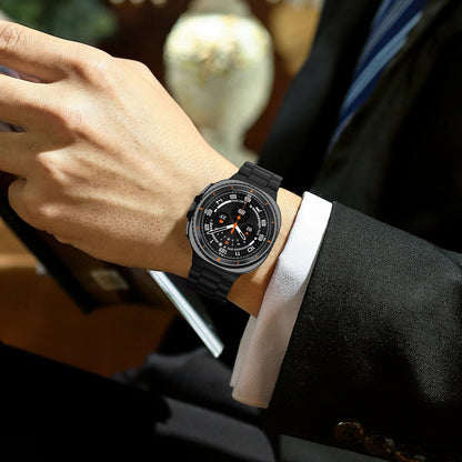 Galaxy Watch 8 Stainless Steel Band – Stylish Metal Bracelet Wristwatchstraps.co