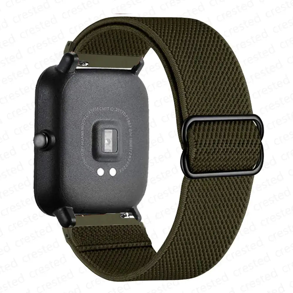 Amazfit Nylon Loop Band Watch Strap for Smartwatch - Breathable BandsCo Straps