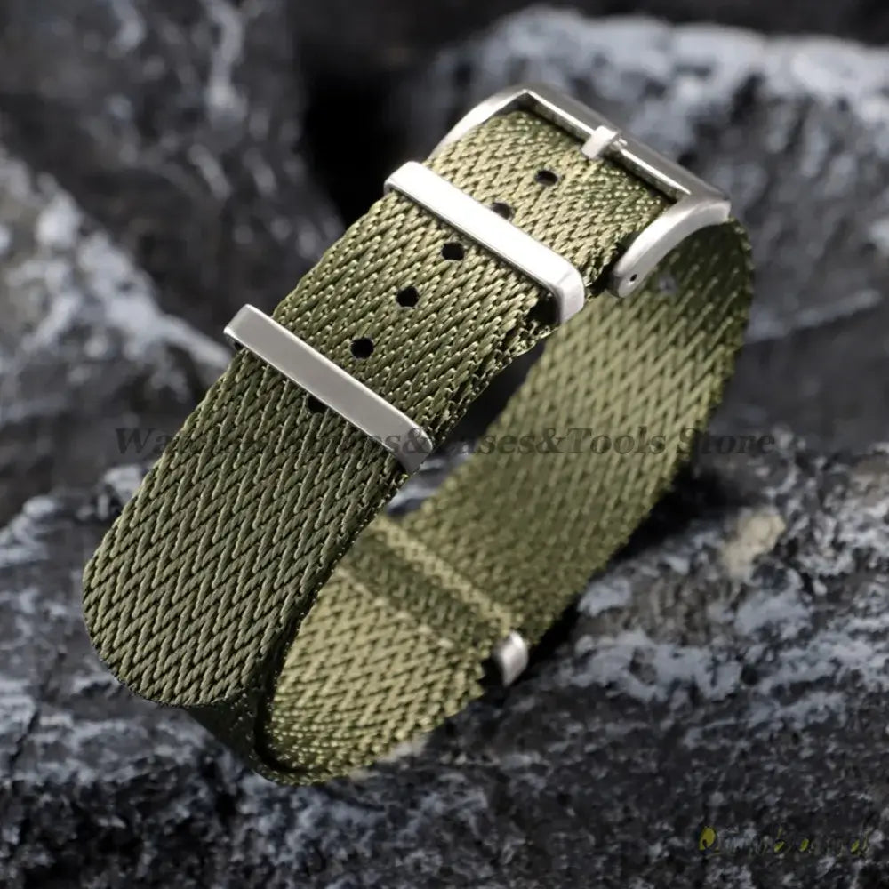 Amazfit Nylon Military Strap Watch Band Premium Durable BandsCo Straps