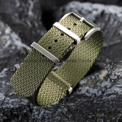 Amazfit Nylon Military Strap Watch Band Premium Durable BandsCo Straps