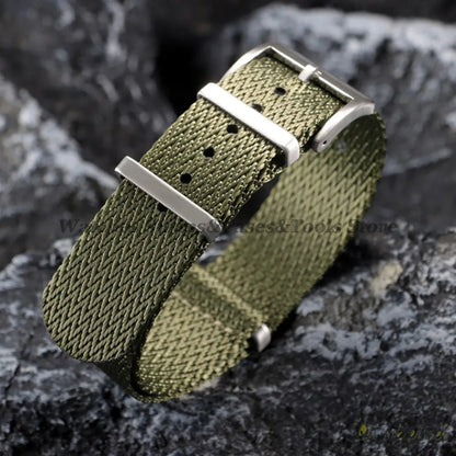 OnePlus Smartwatch Nylon Military Style Band Premium Fabric Watch Strap BandsCo Straps