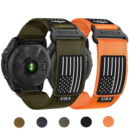 Garmin Trail Loop Nylon Strap - Tactical and Breathable Band BandsCo Straps