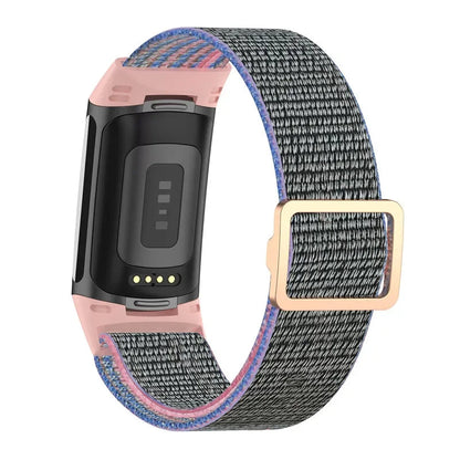 Fitbit Charge 5 6 Elastic Nylon Loop Band - Soft Strap BandsCo Straps