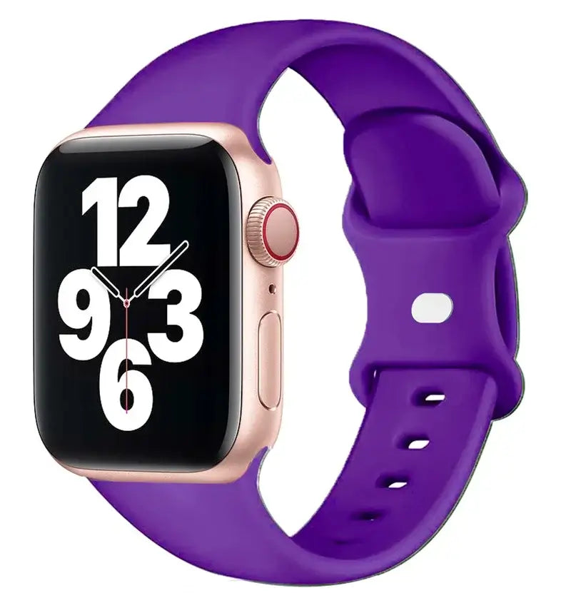 Apple Watch Silicone Band - Soft Waterproof Flexible Strap BandsCo Straps