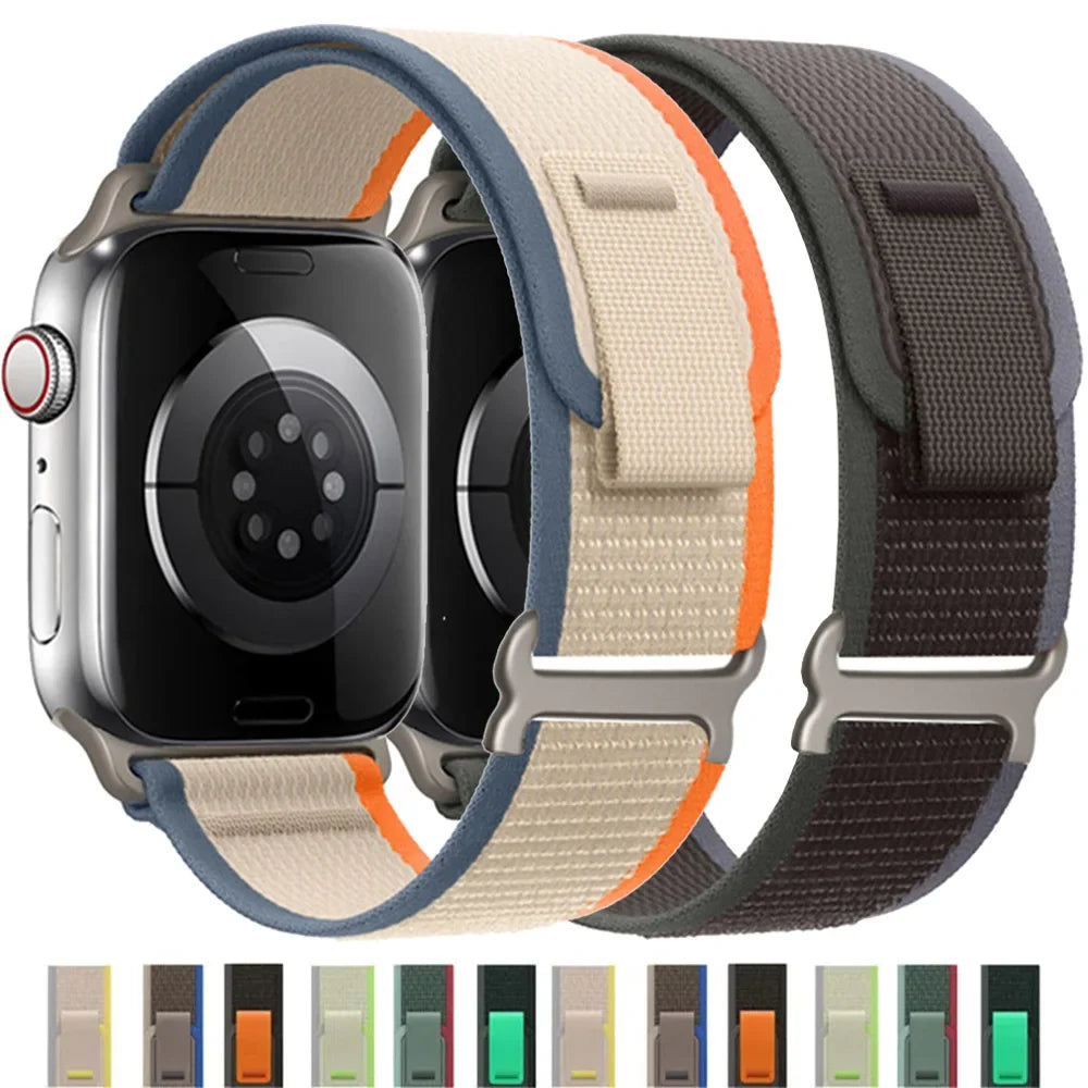 Apple Watch Trail Loop Nylon Strap - Durable and Versatile BandsCo Straps