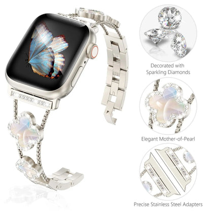 Apple Watch Diamond Metal Band - Elegant Stainless Steel Strap BandsCo Straps