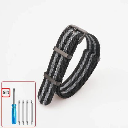 COROS Elastic Nylon Watch Band - Washable Waterproof Strap For Outdoors BandsCo Straps