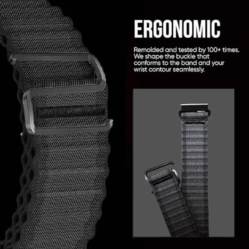 COROS Nylon Watch Band Unisex Strap for COROS Smartwatch - Durable Comfort BandsCo Straps