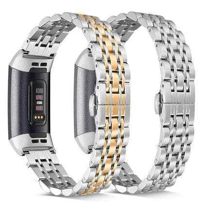 Fitbit Charge 5 6 3 4 2 Stainless Steel Metal Band BandsCo Straps