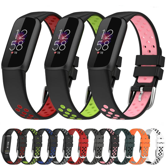 Fitbit Luxe Waterproof Silicone Strap - Soft Comfortable Band BandsCo Straps