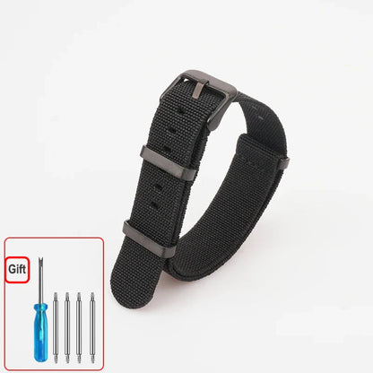 COROS Elastic Nylon Watch Band - Washable Waterproof Strap For Outdoors BandsCo Straps