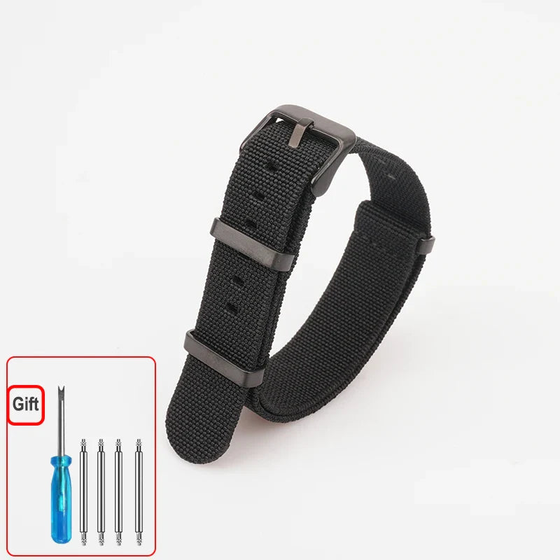 Amazfit Nylon Watch Band NATO Strap Waterproof Washable Elastic BandsCo Straps