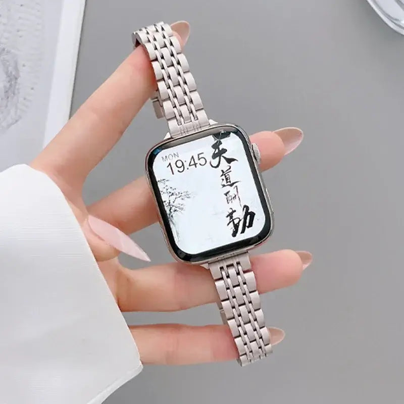 Apple Watch Stainless Steel Band - Sleek Durable Style BandsCo Straps