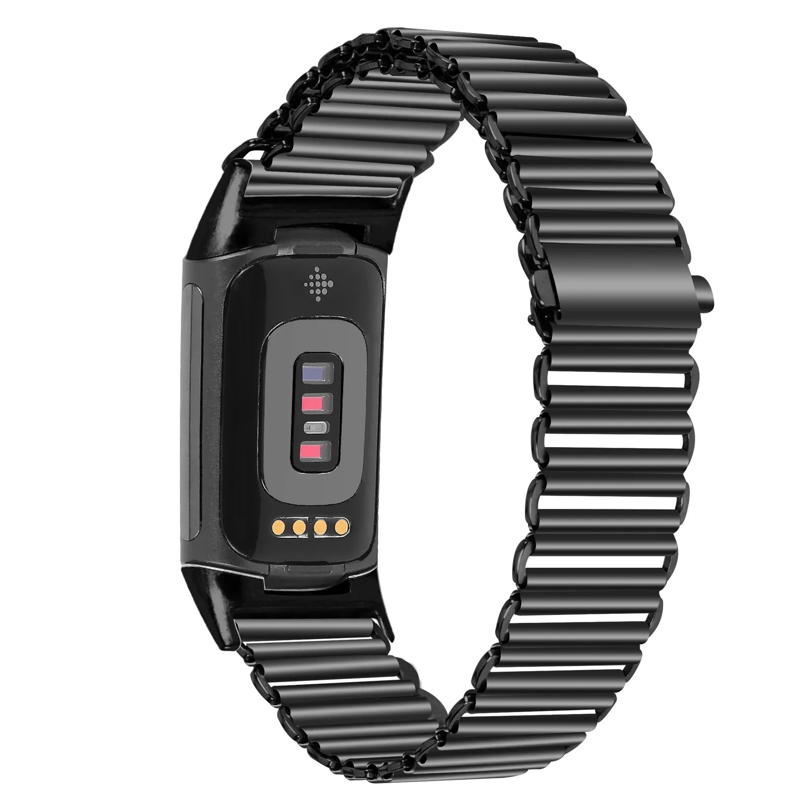 Fitbit Charge 5 6 Stainless Steel Strap - Modern Design BandsCo Straps