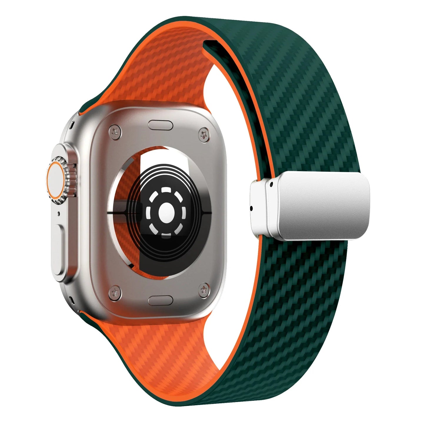 Apple Watch Silicone Strap - Magnetic Buckle, Durable Design BandsCo Straps