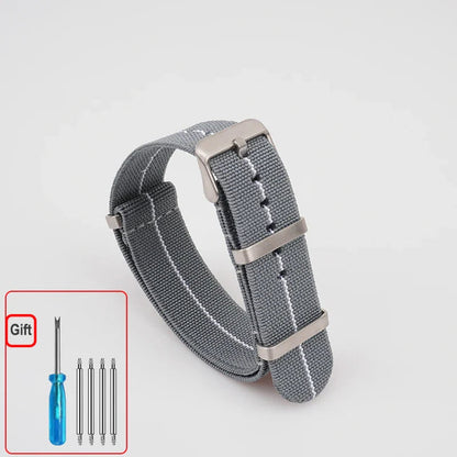 Amazfit Nylon Watch Band NATO Strap Waterproof Washable Elastic BandsCo Straps
