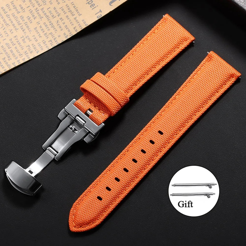 COROS Watch Band Sailcloth Nylon Quick Release Waterproof Strap Universal BandsCo Straps