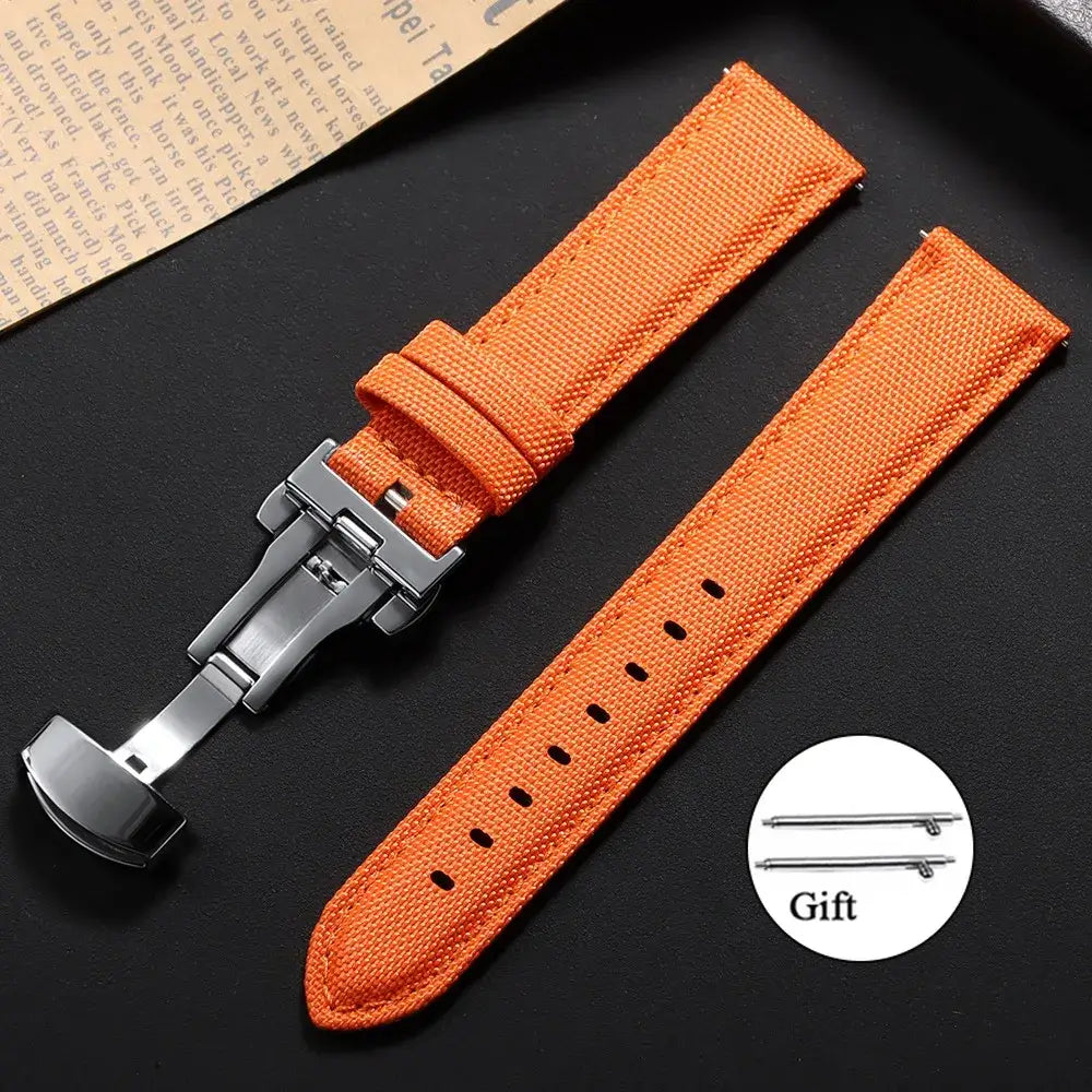 Amazfit Sailcloth Watch Band Nylon Strap Quick Release Waterproof BandsCo Straps