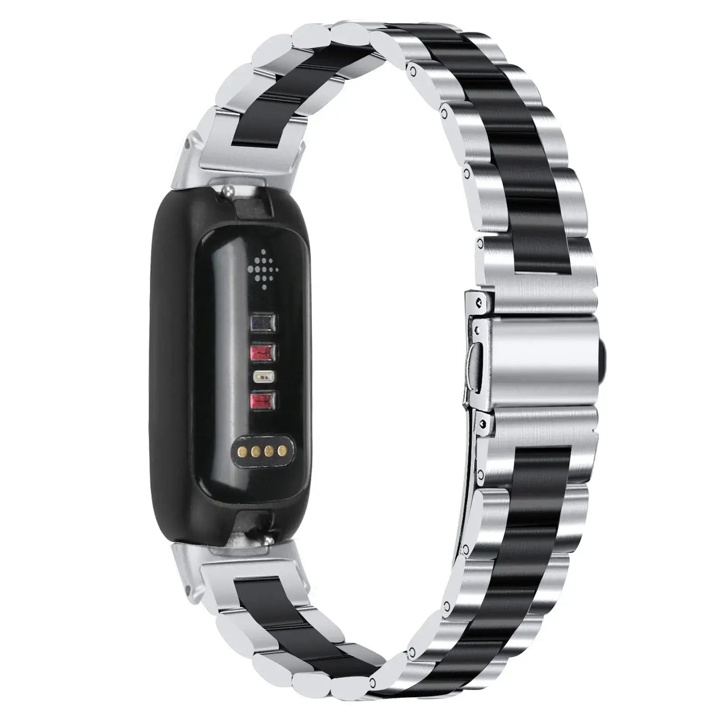 Fitbit Inspire 3 Stainless Steel Band – Premium Metal Strap BandsCo Straps