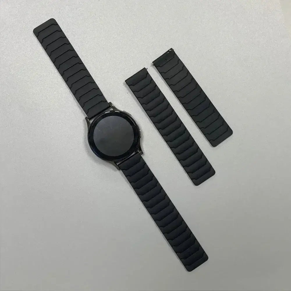 Amazfit Silicone Magnetic Watch Band Replacement Strap For Sports Watch BandsCo Straps