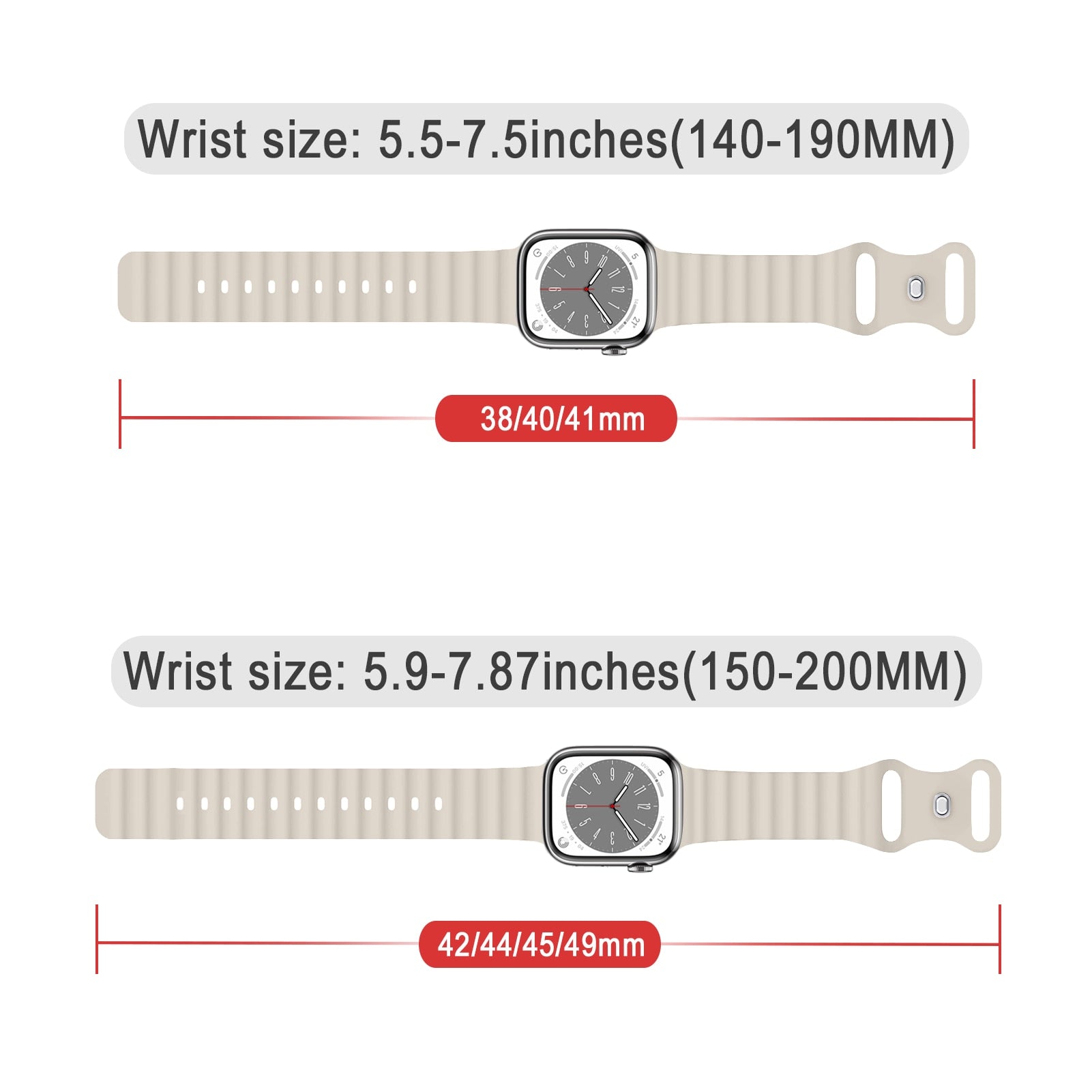 Water Sport Silicone Strap for Apple Watch Ultra - Wristwatchstraps.co