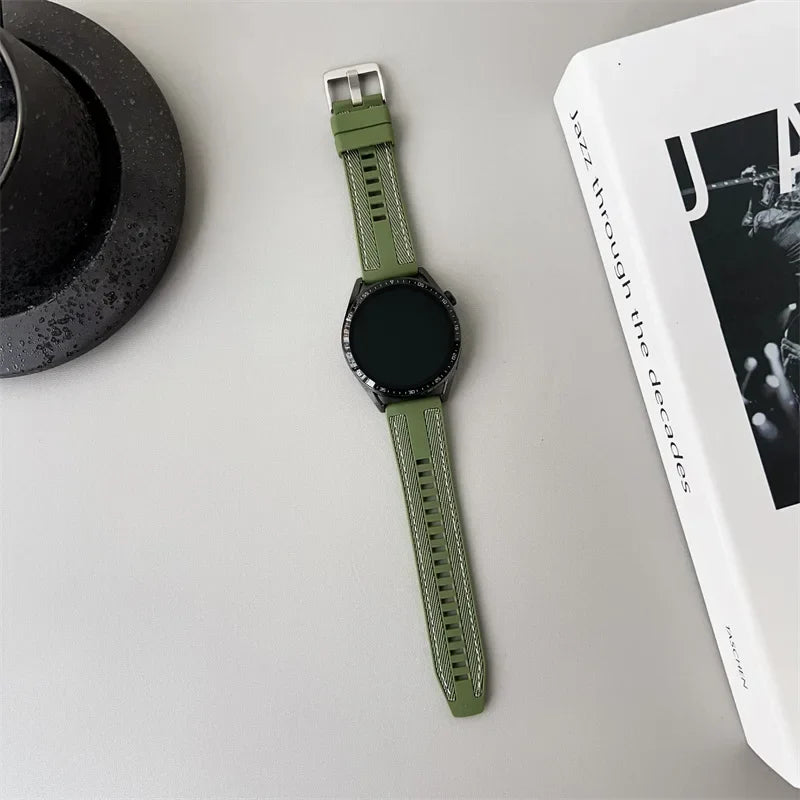 Polar Watch Band Nylon Silicone Strap Replacement Unisex BandsCo Straps