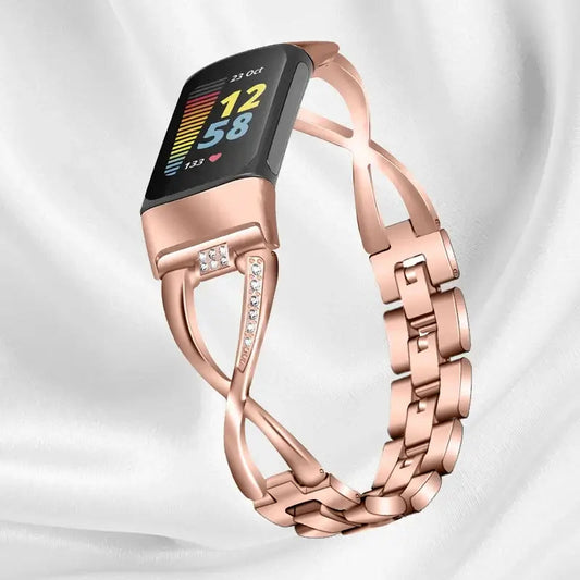 Fitbit Charge 5 6 Stainless Steel Band - Elegant and Durable BandsCo Straps