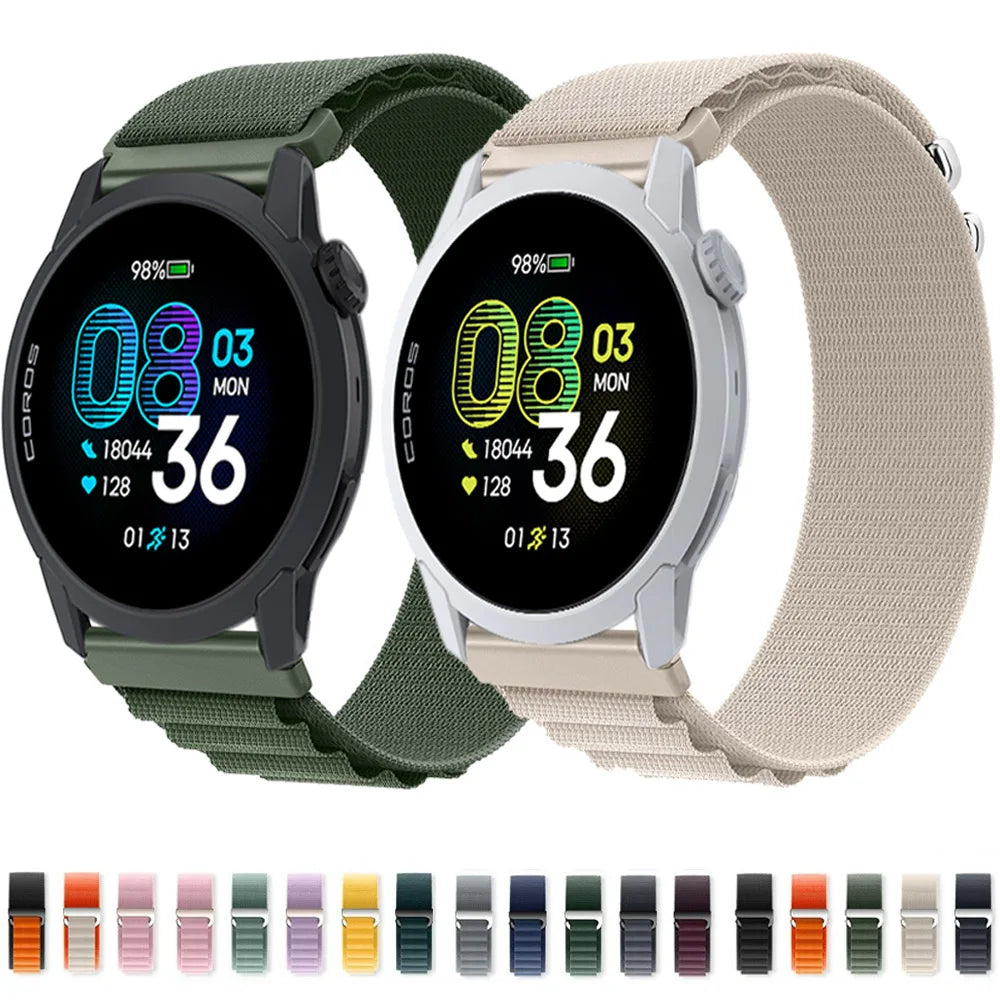 OnePlus Smartwatch Alpine Loop Nylon Band Adjustable Sport Strap BandsCo Straps