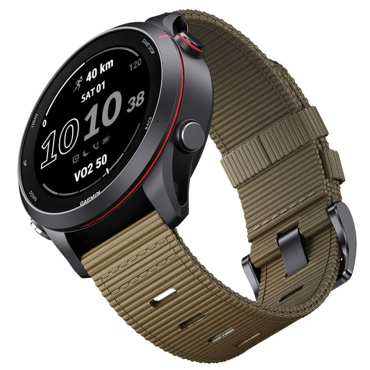 COROS Nylon Braided Watch Band - Unisex Magnetic Strap, Durable BandsCo Straps