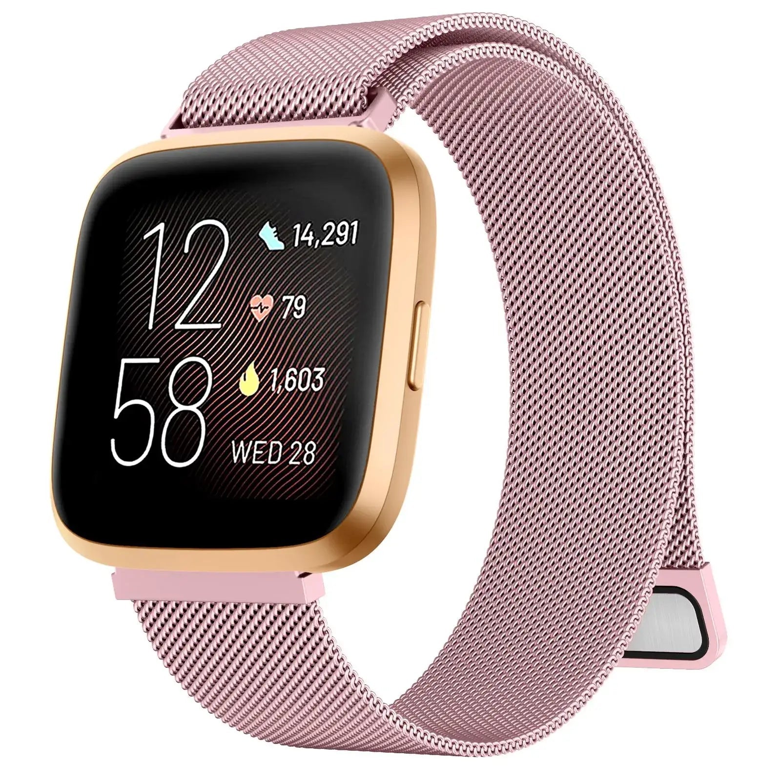 Fitbit Versa & Sense Metal Band - Premium Steel Strap BandsCo Straps