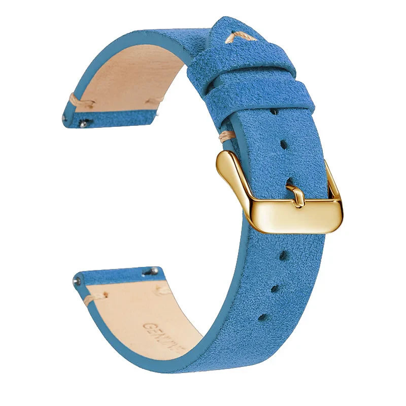 Polar Leather Watch Band Quick Release Genuine Cowhide Unisex BandsCo Straps