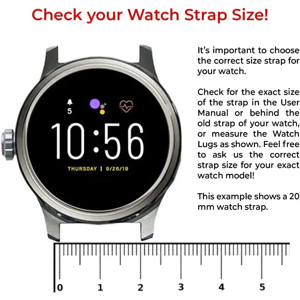 COROS Nylon Band Strap For Smartwatch - Breathable Sport Loop BandsCo Straps