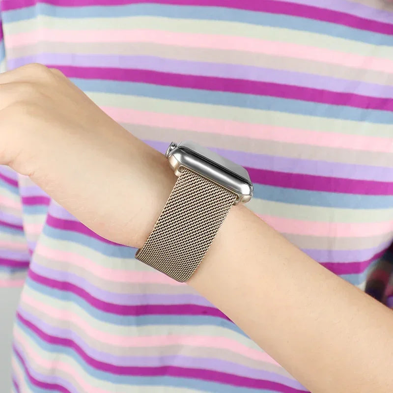 Apple Watch Milanese Loop Band - Premium Stainless Steel, Sleek BandsCo Straps