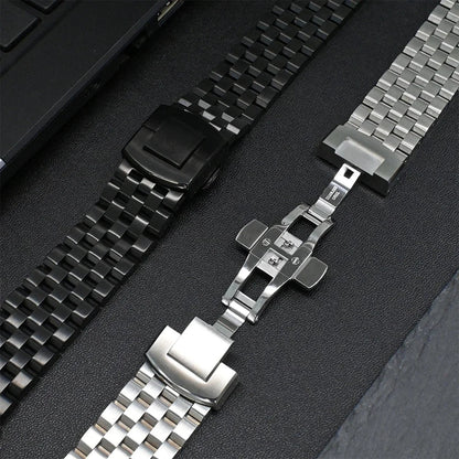 Garmin Stainless Steel Strap - Durable Elegant Bracelet BandsCo Straps